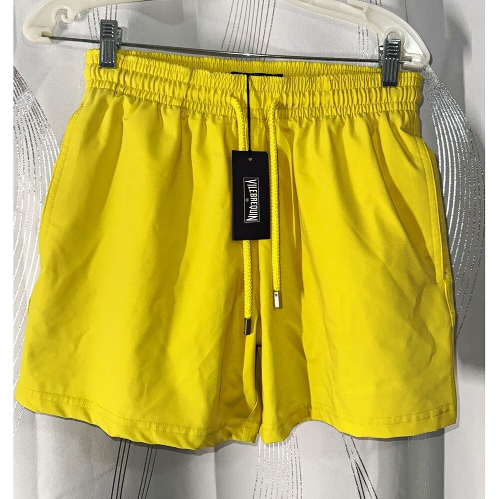 Vilebrequin Men’s Yellow Polyamide Swim Shorts size M